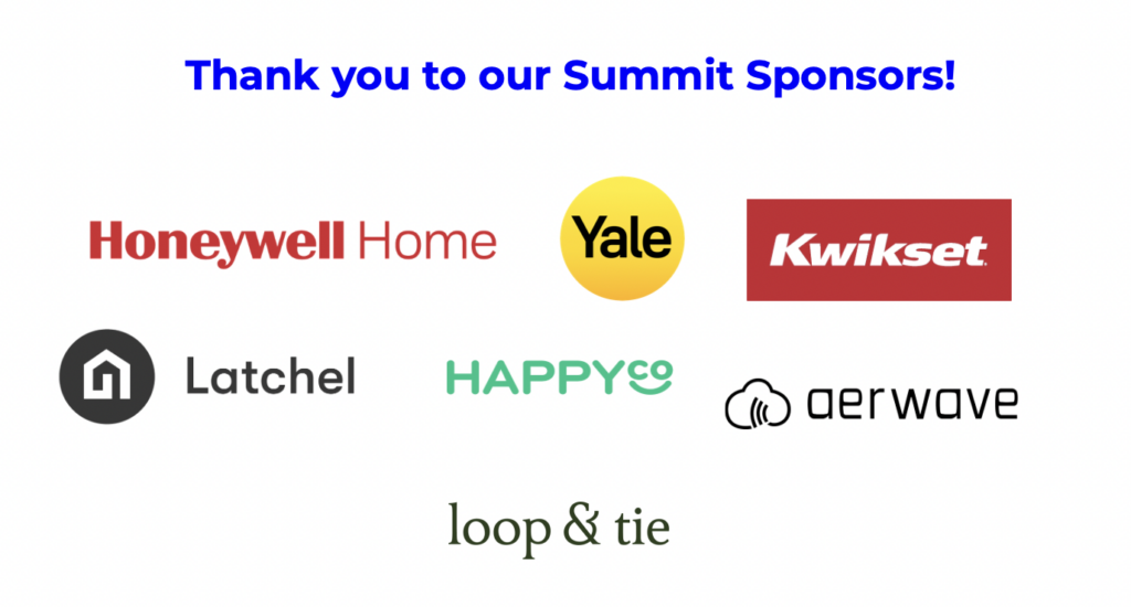Rently Summit Sponsors