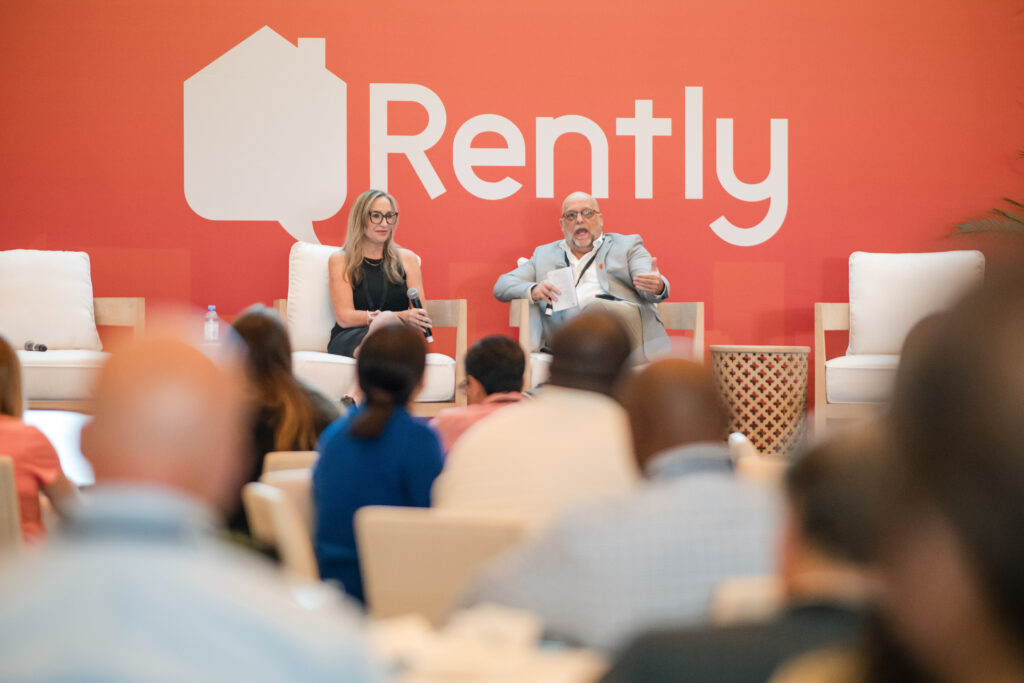 Rently's eCommerce store team addresses the Rently Summit attendees
