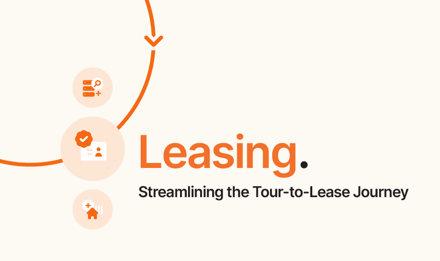 Resident Lifecycle Management Platform - leasing streamlines the tour-to-lease journey