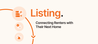 Listing phase of the resident lifecycle. Connecting renters with their next home