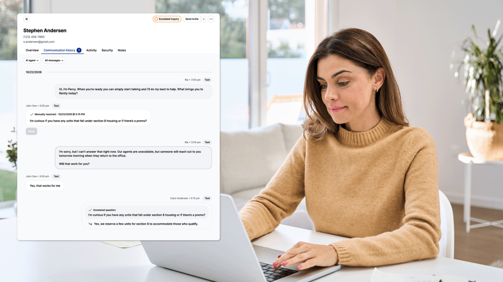 AI hands off conversation to human agent seamlessly