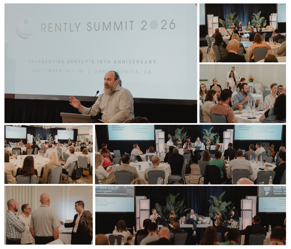 collage of various photos from Rently Summit 2026