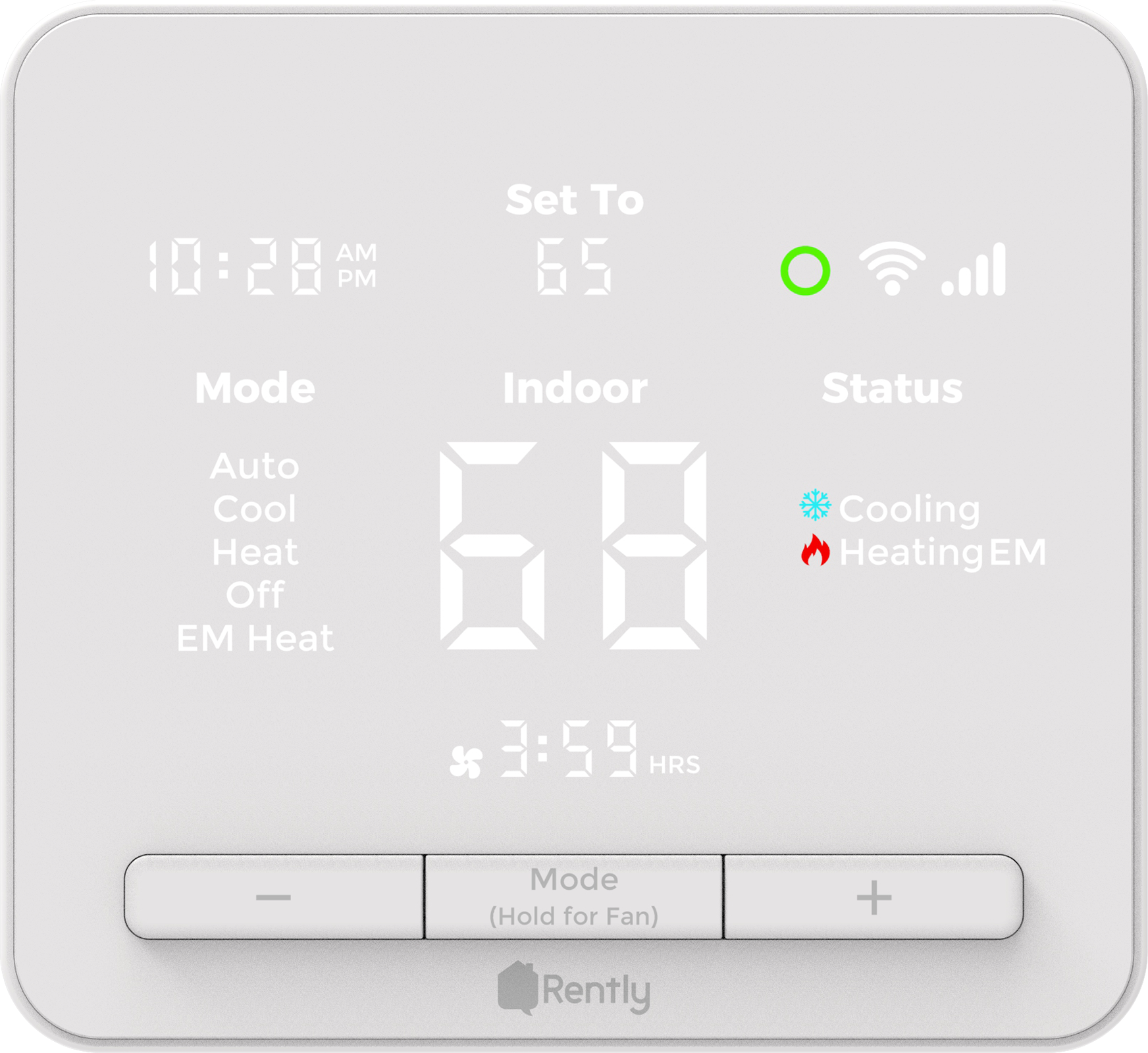 Rently Smart Hub Pro Thermostat